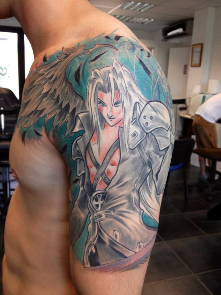 Különböző stílusú tetoválás a Pinker Tattoo galériából